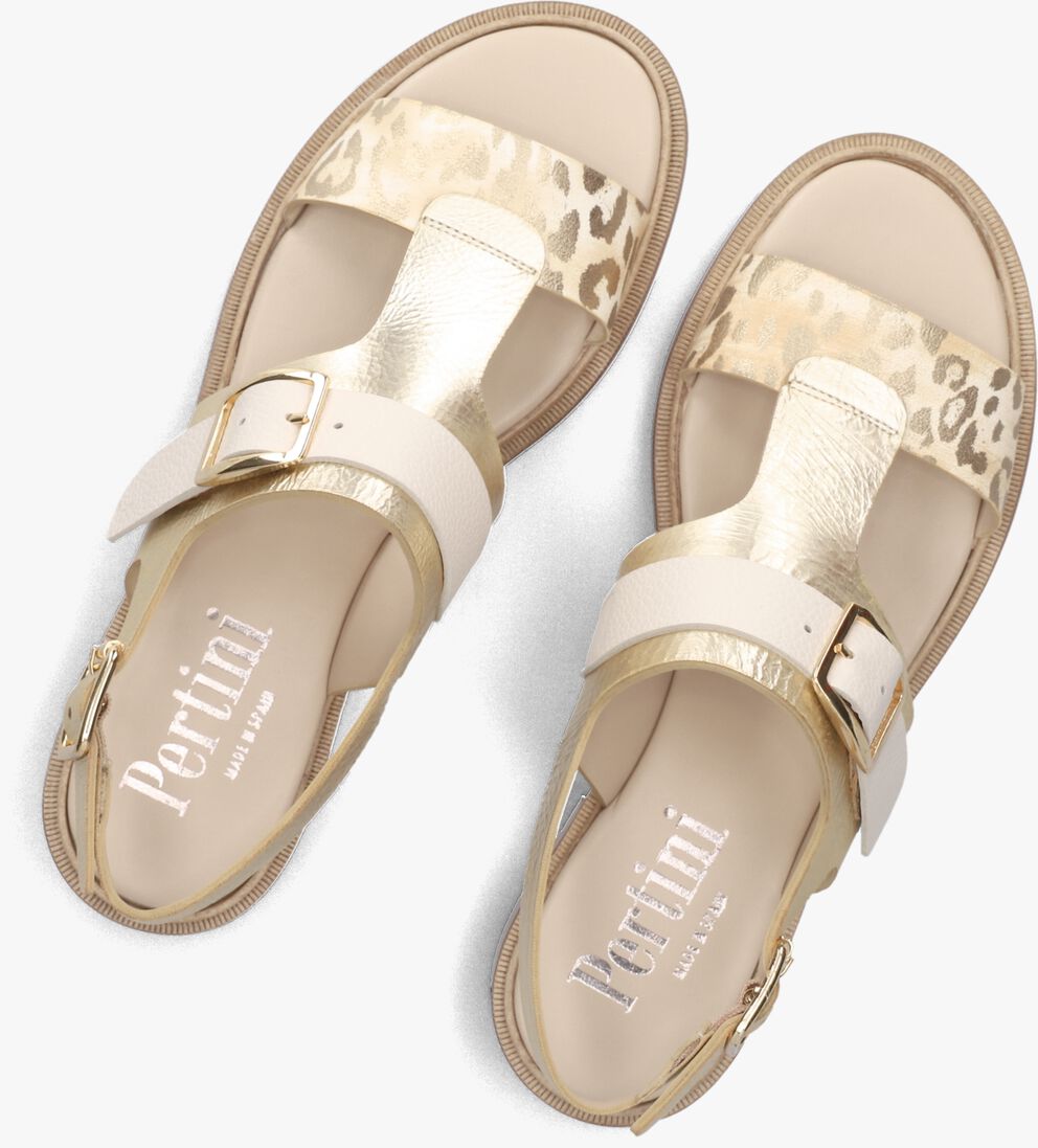gouden pertini sandalen 35153