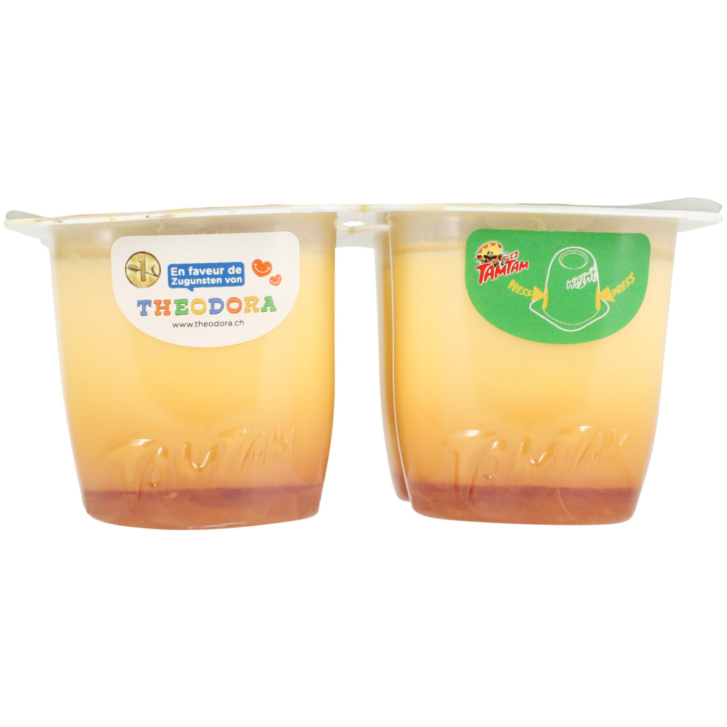 TamTam Le Flan Vanille mit Caramel 4x100g