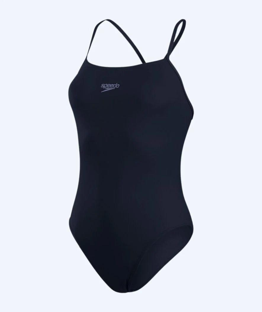 Speedo badedragt til damer - Eco Endurance Thinstrap - Mørkeblå