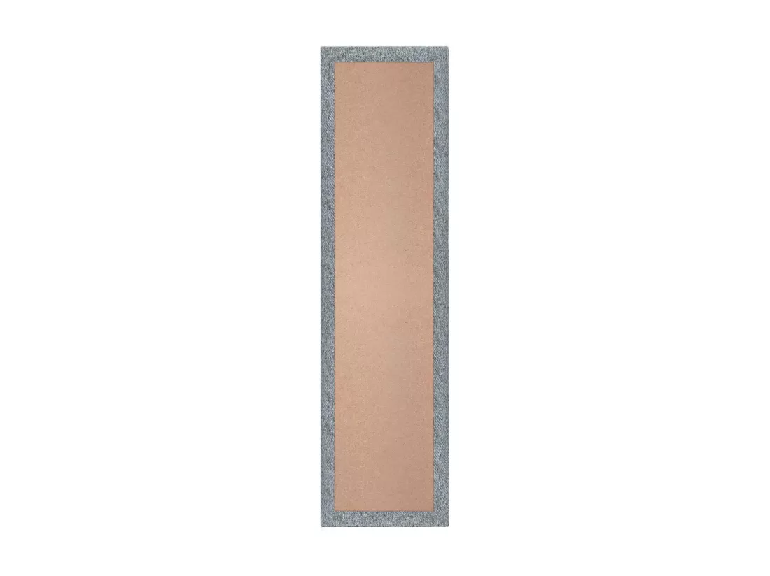 DHOME Lot de 1 Panneaux muraux en tissu auto-adhésifs Panneaux muraux absorbants acoustiques Protection contre les chocs (Gris perle, 60x30cm, x1)