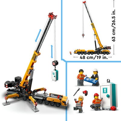 LEGO City 60409 Gul mobilkran