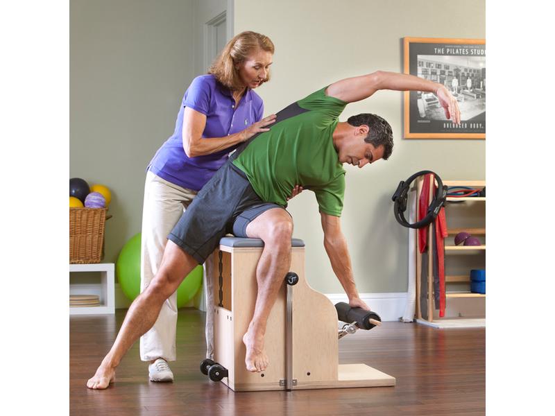 Pilates Chair Combo mit Griffen Die neue Wunda Chair-Generation