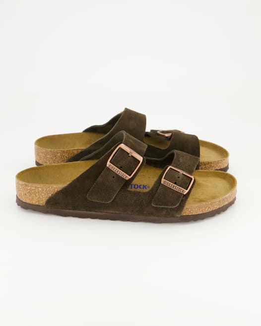 Birkenstock Arizona Pantoletten in Braun