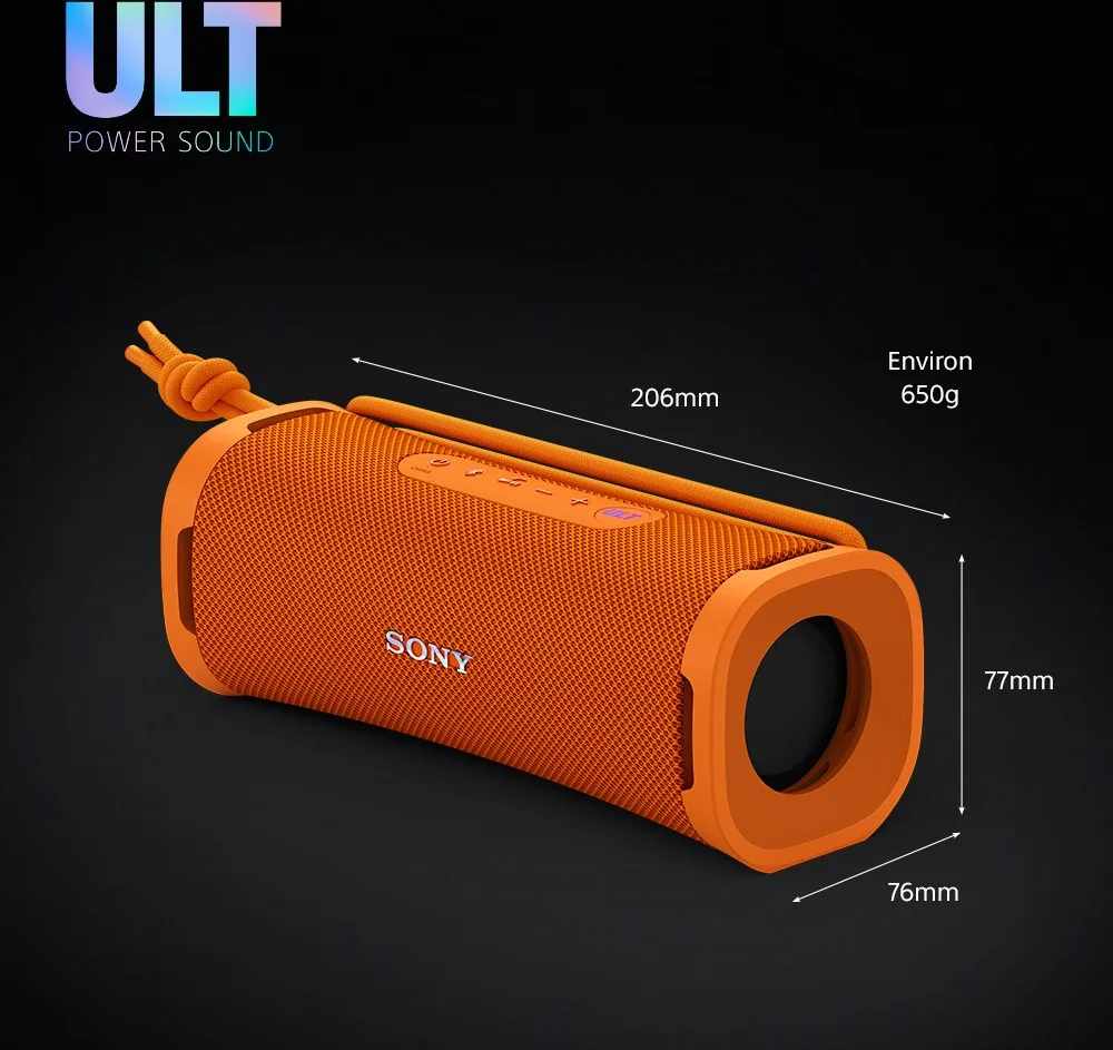 Sony ULT Field 1 Orange Enceintes Bluetooth portables