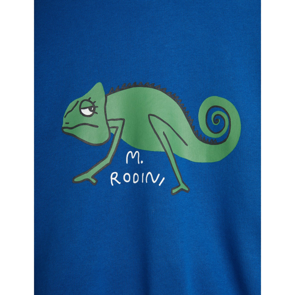 Køb Mini Rodini Blue Lizard Sweatshirt