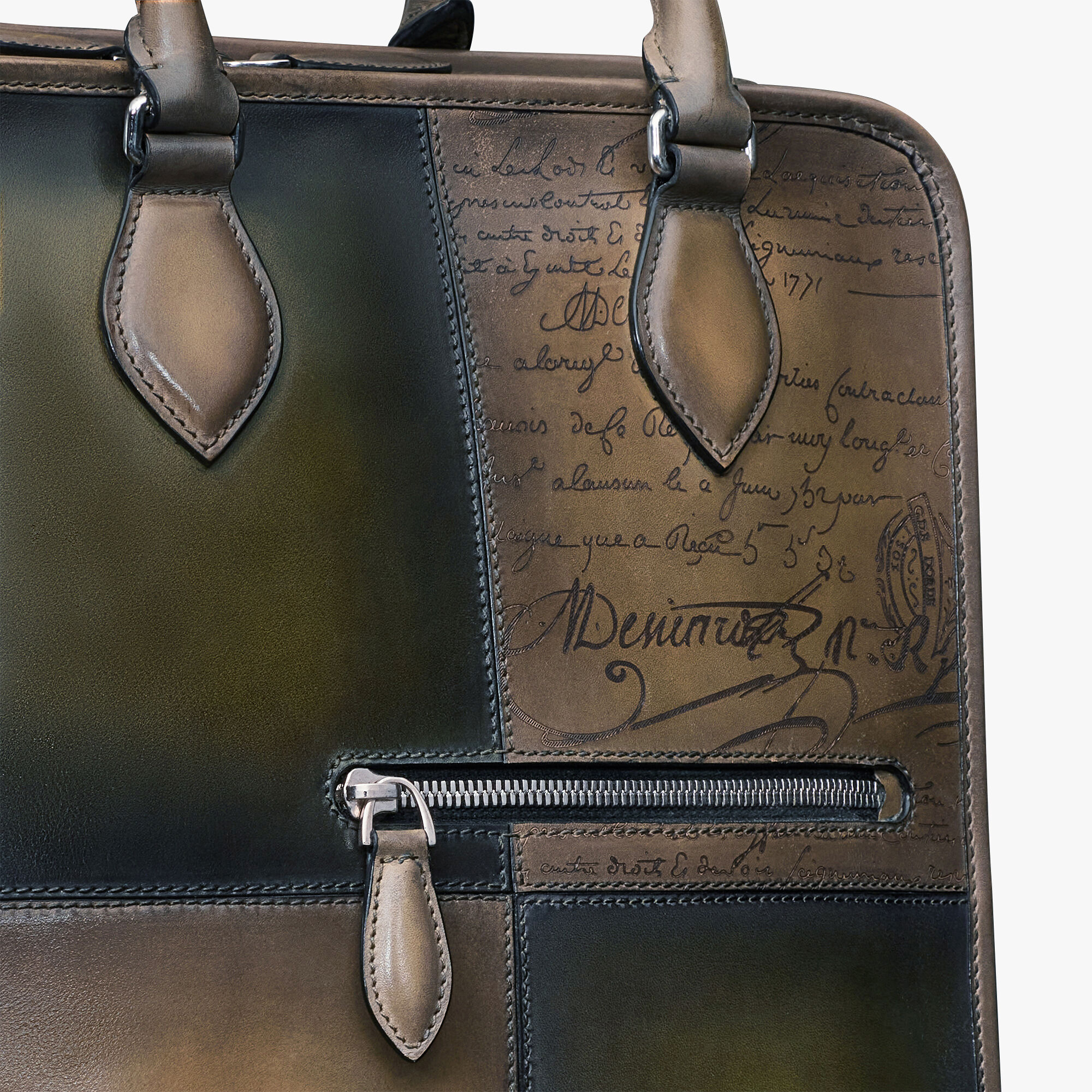 Sac À Dos Premier Jour En Cuir Scritto