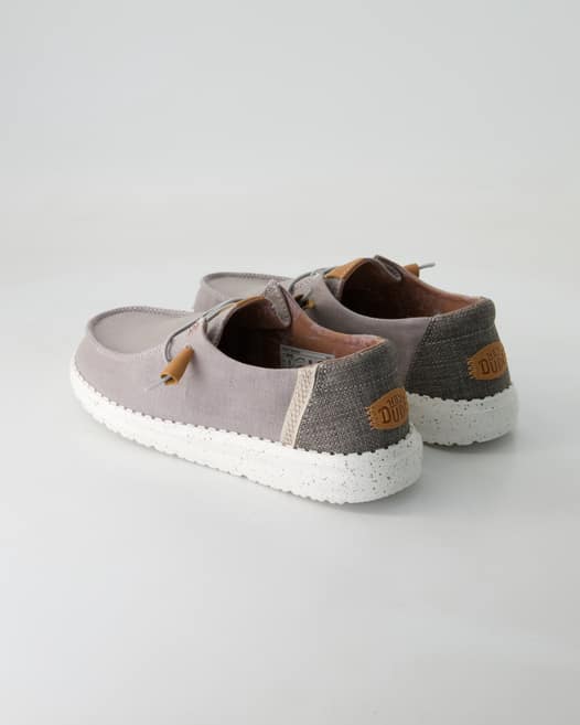 Hey Dude Wendy Washed Sneaker in Grau