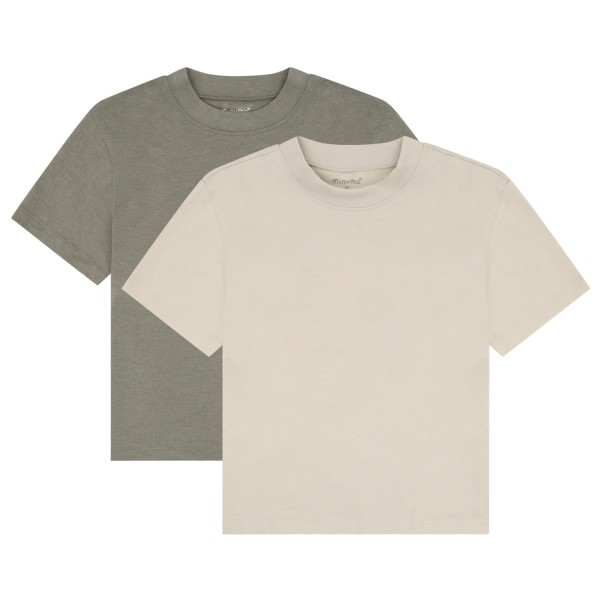 Minymo - Kid's T-Shirt S/S Loose Fit 6683 (2-Pack) - T-shirt