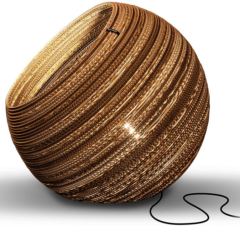 Vloerlamp Ø29 Globe  | Think Paper⌀29  x H27 cm