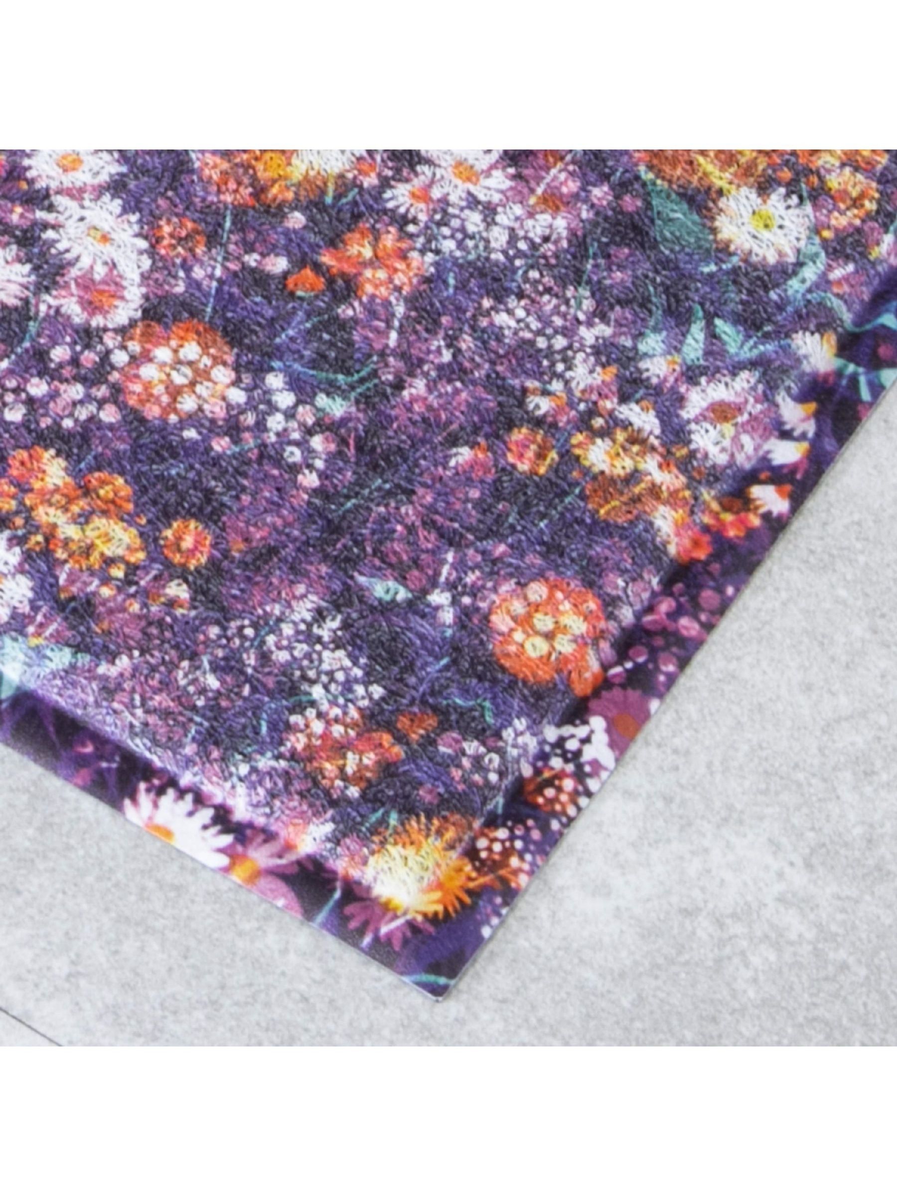 Artsy Mats Wild Flower Pattern Doormat