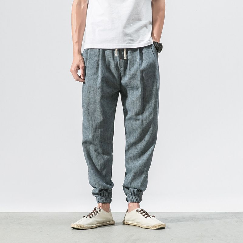 Aozora - Cropped Harembroek met Trekkoord