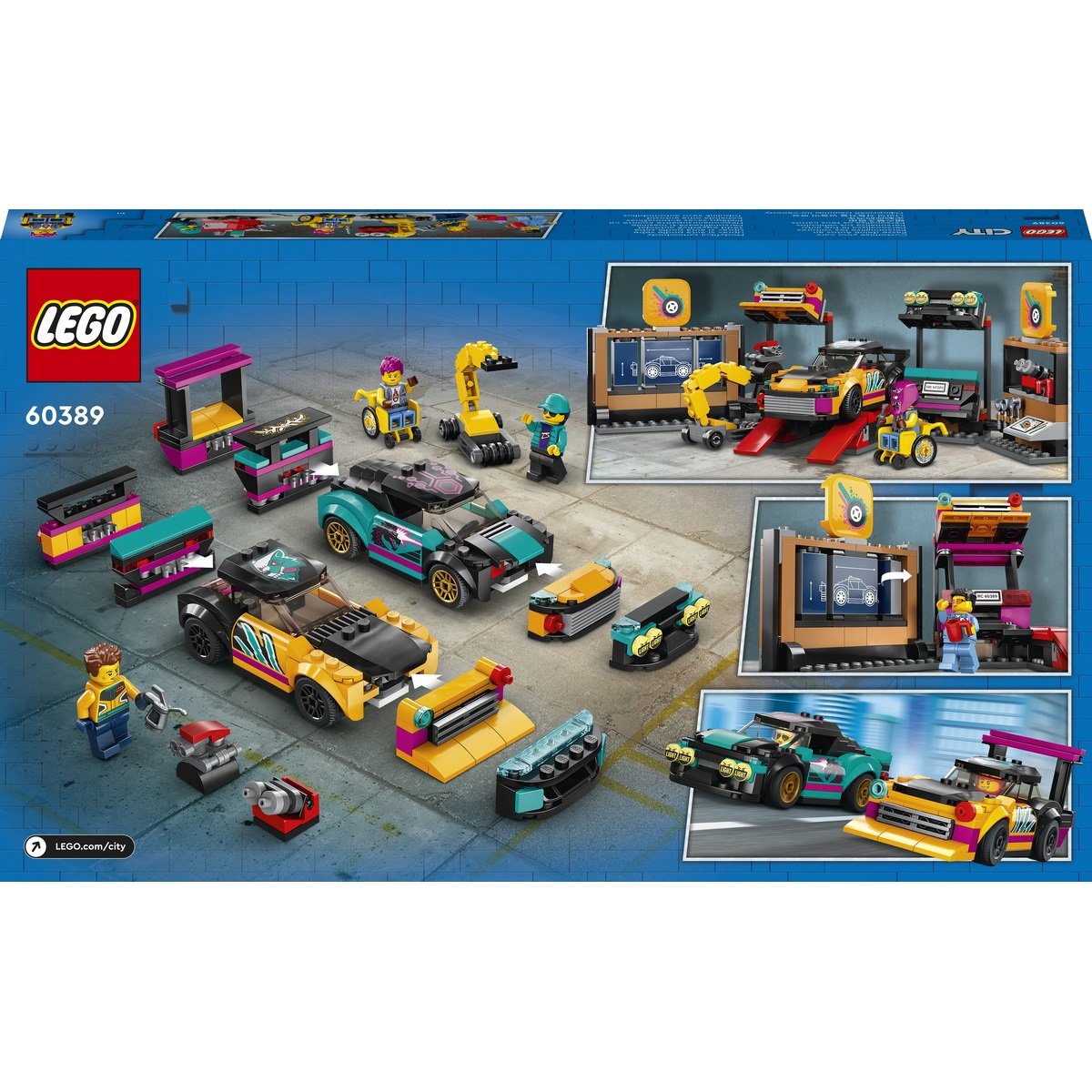 Le garage de customisation Lego City 60389