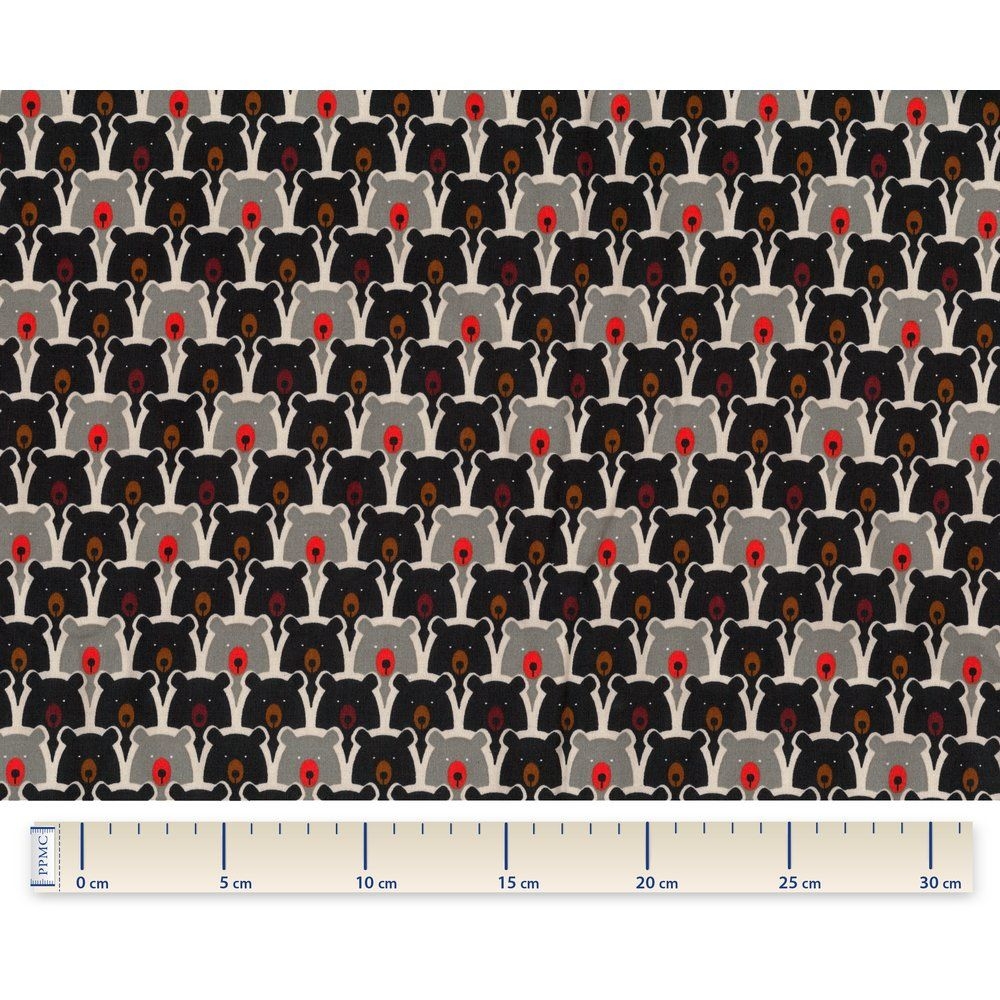 Coupon Tissu 50 Cm Ours Pop
