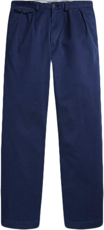 Polo Ralph Lauren 30/2 TWILL-WHITMAN PLEATED CHNO Blå
