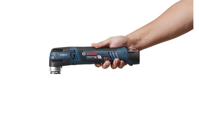 Bosch Professional Elektro-Multifunktionswerkzeug »GOP 12V28« Set,  Funktionen: Fräsen; Sägen; Schaben; Schleifen; Trennen