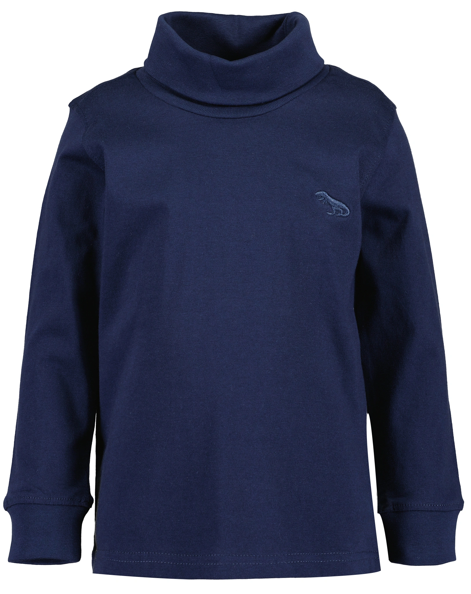 Rollkragenpullover CREW LOGO in ultramarin