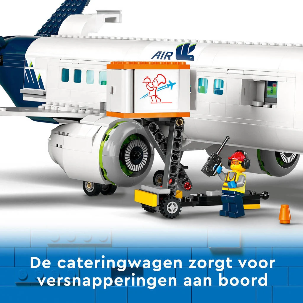 Passagiersvliegtuig Speelgoed Vliegtuig Voertuigen Set 60367