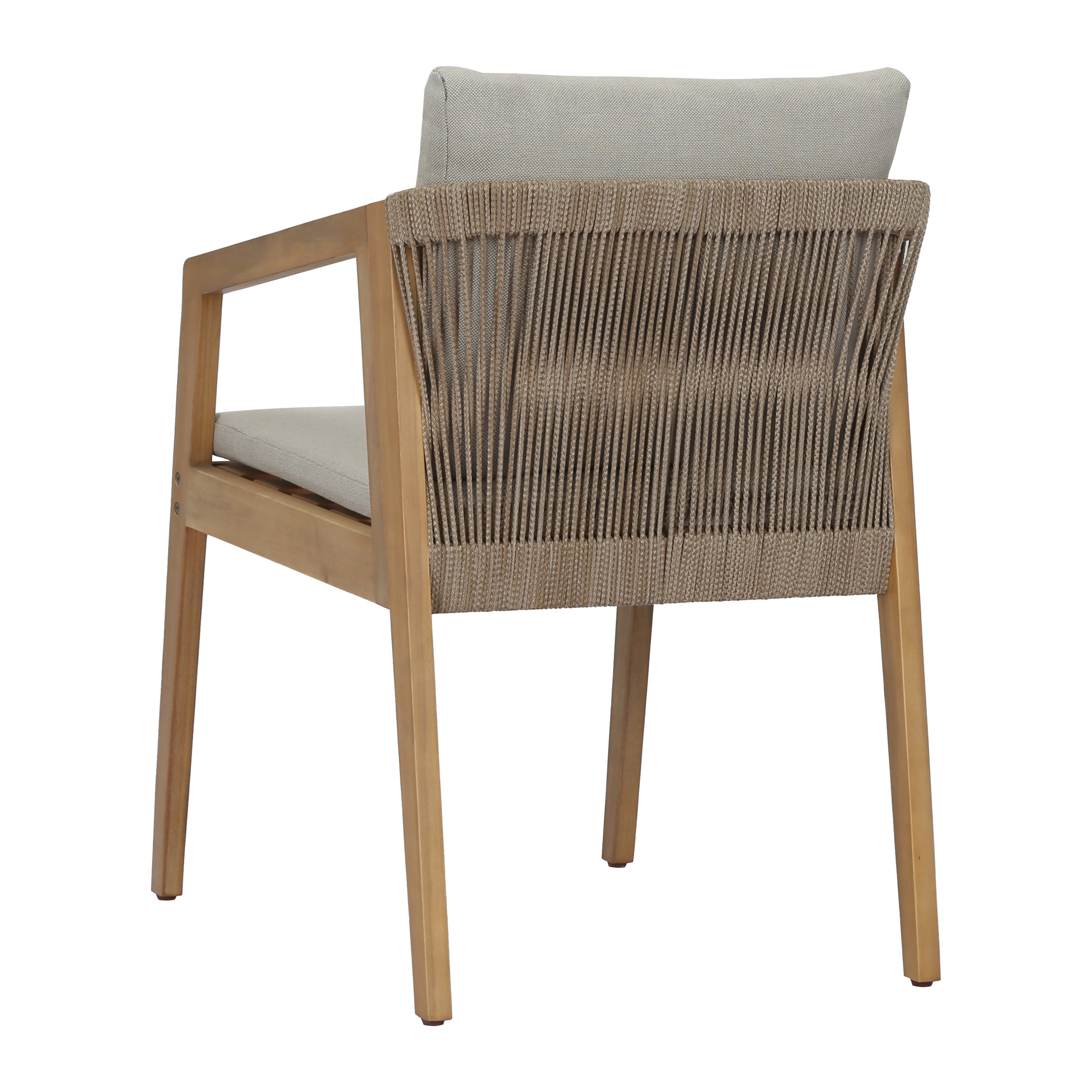 by fonQ Paleo Tuinstoel - Acaciahout - Beige