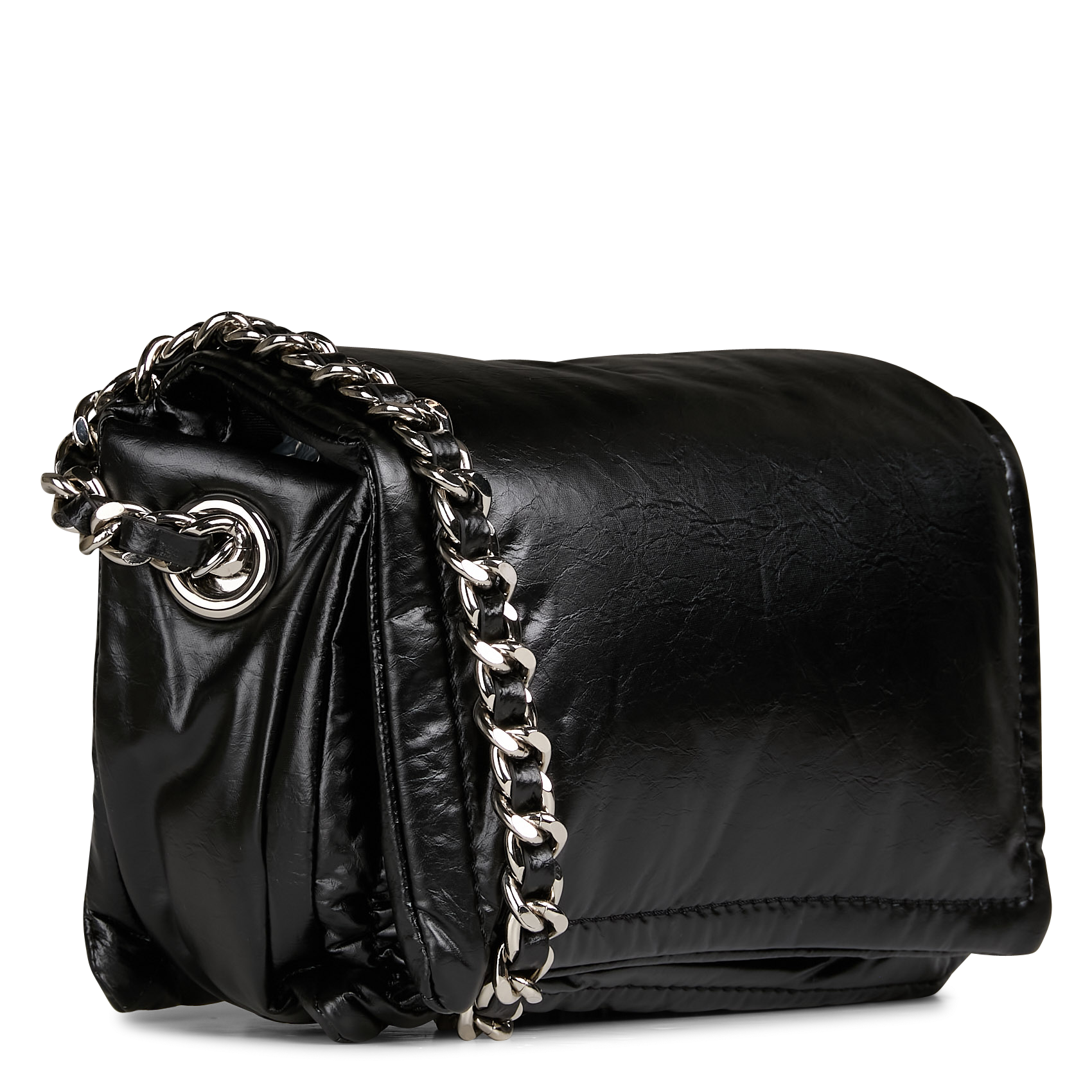 Sac à main puffy | Noir