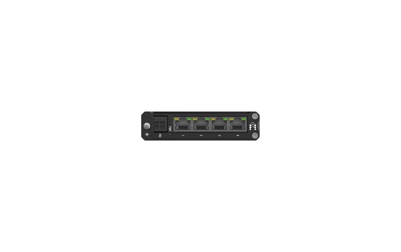 Rail Switch TSW304 4 PortTSW304 Switch mit DIN-Schiene
