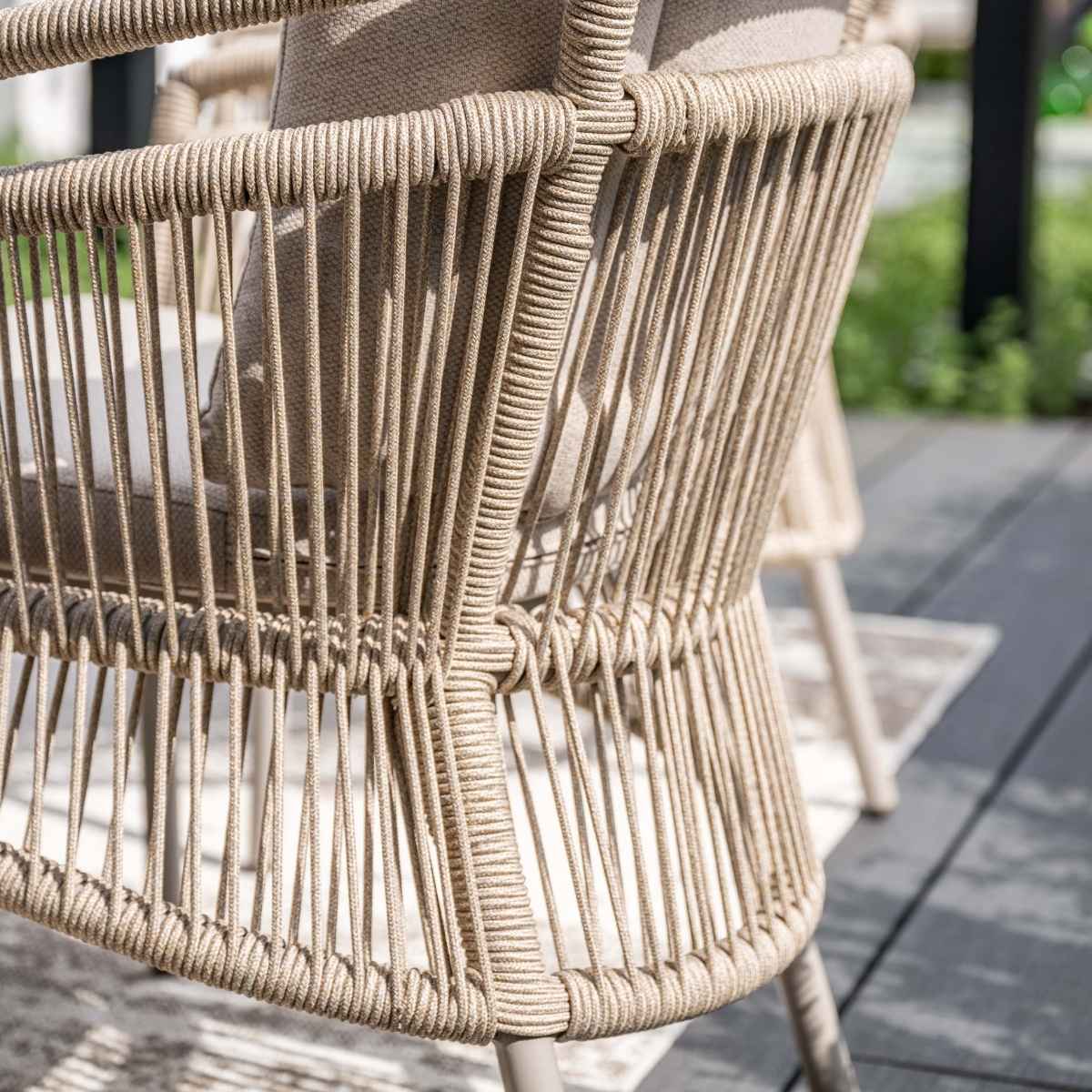 Garden Impressions Sorong Tulli Ø122 cm 5-delige tuinset