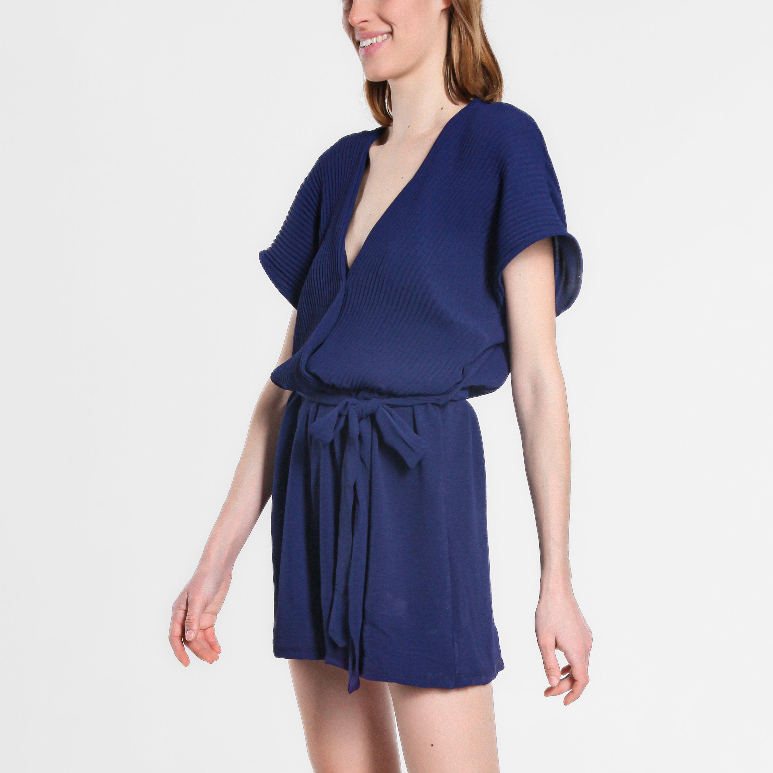 Be You BY Pleated Wrap Playsuit Womens
