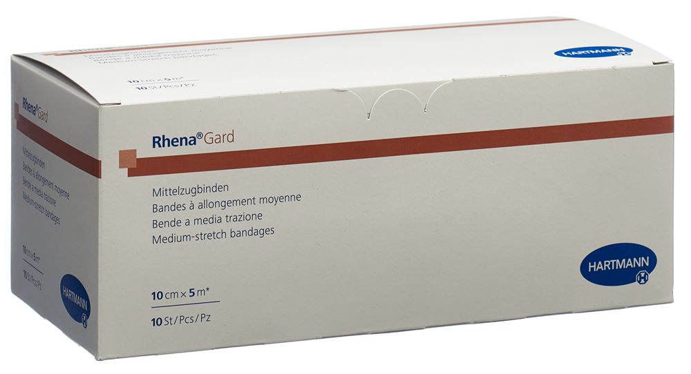 Rhena Elastische Binde 5mx10cm 10 Stk