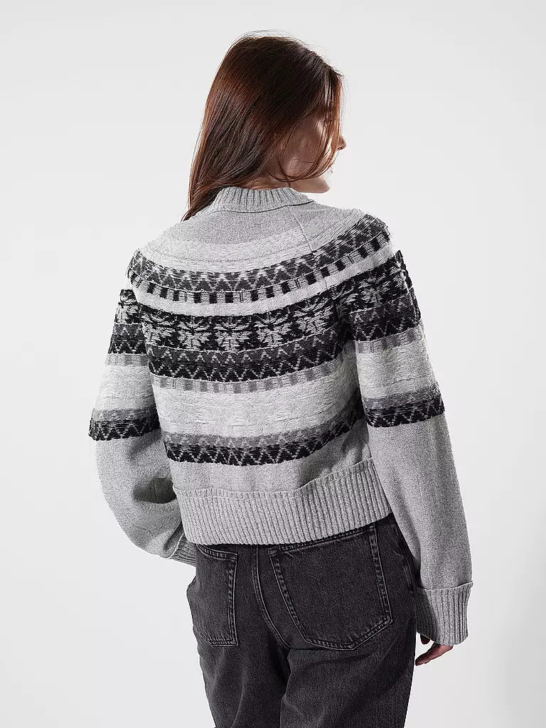 OFFICINE GENERALE Pullover Manola grau