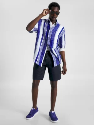 Shorts utilitários de linho Harlem Relaxed