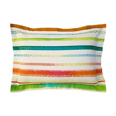 Linge de lit motif feuilles - BECQUET CRÉATION