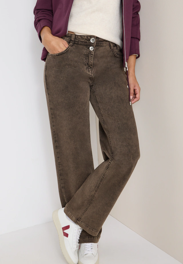 Cecil Jerseyhose »NEELE«  im Five-Pocket Style
