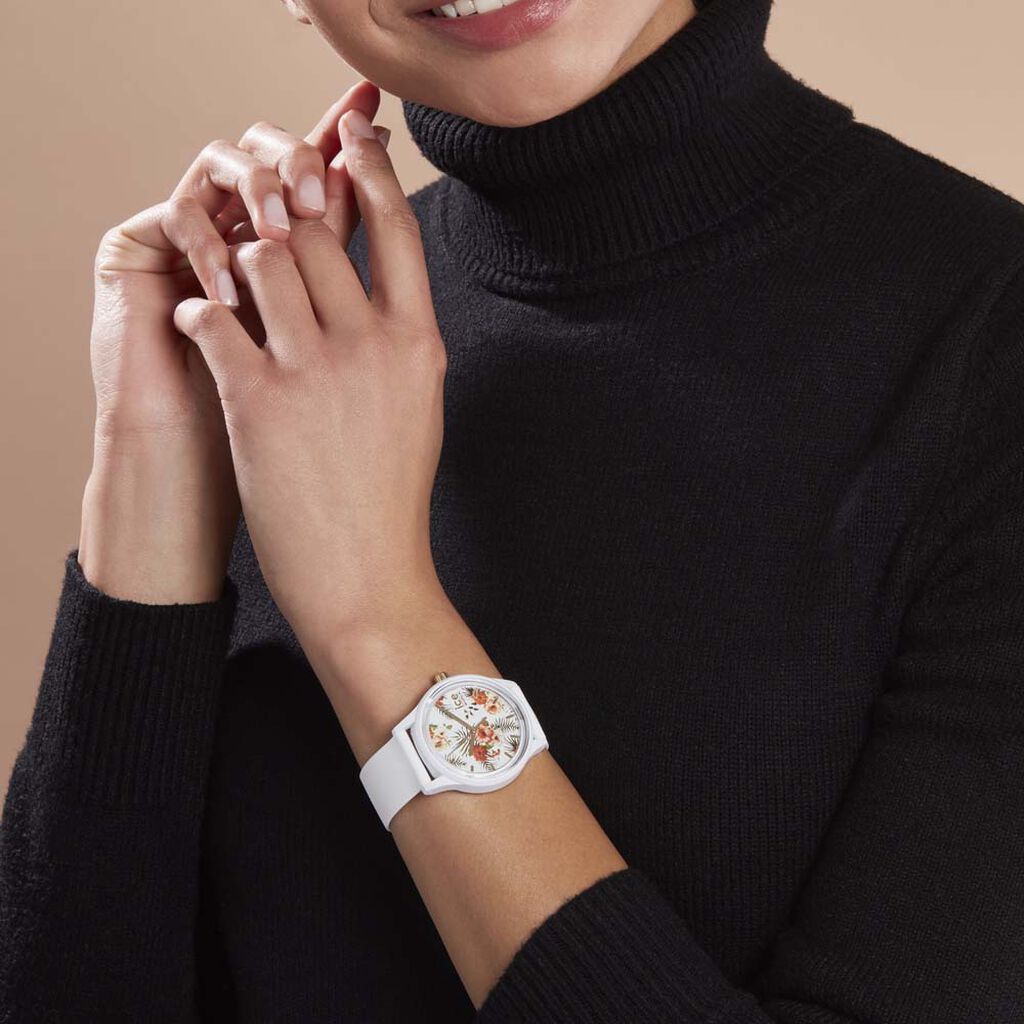 Montre Ice Watch Ice Solar Power Blanc