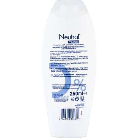 Shower gel sensitiv hud parfumefri