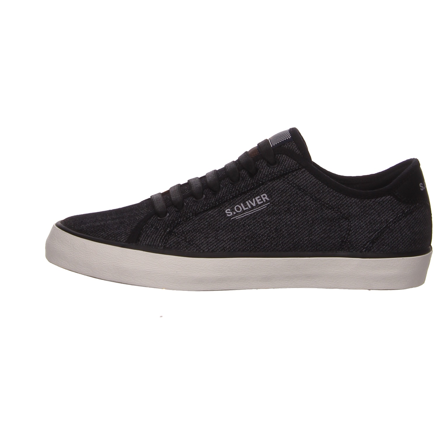 s,Oliver Slipper schwarz schwarz