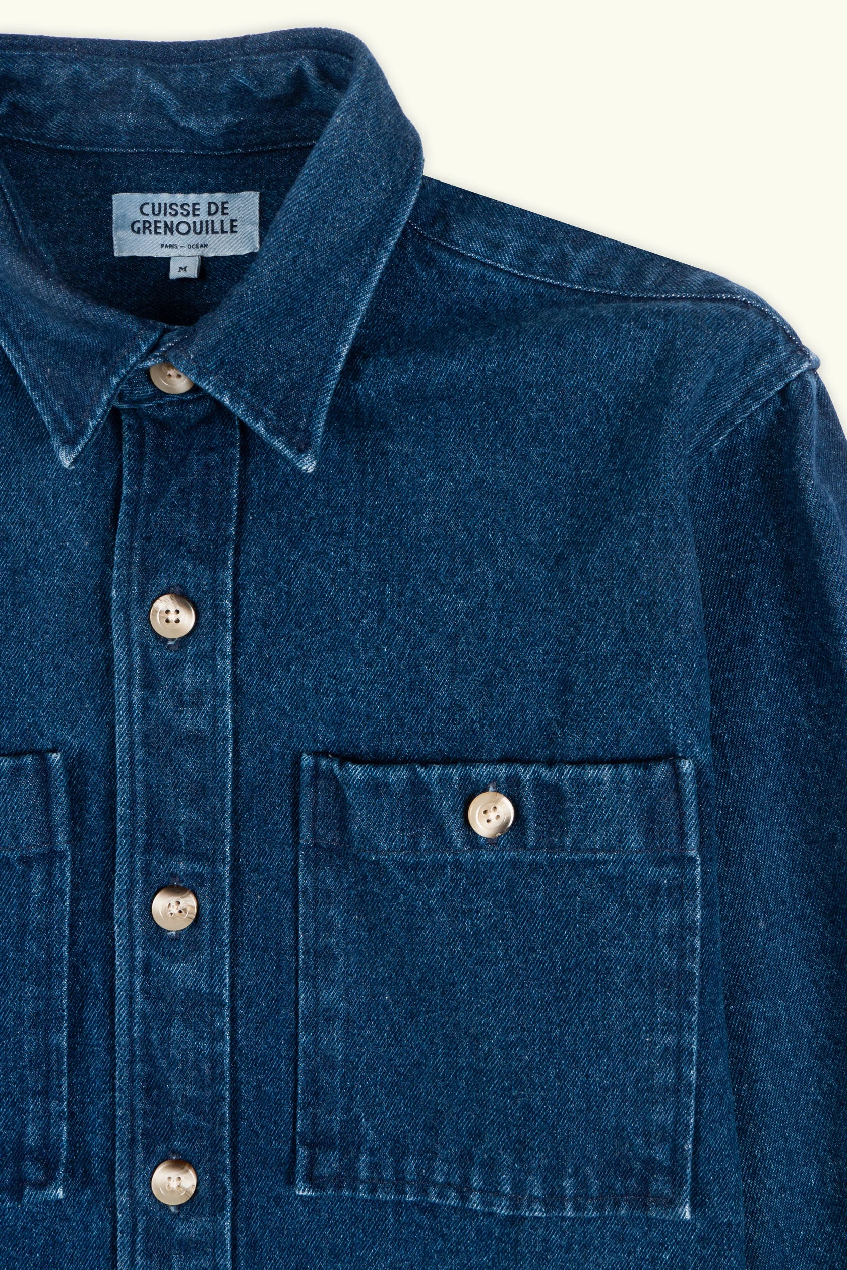 Surchemise denim | Bleu