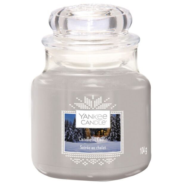 Yankee Candle Duftkerze Candlelit Cabin Small