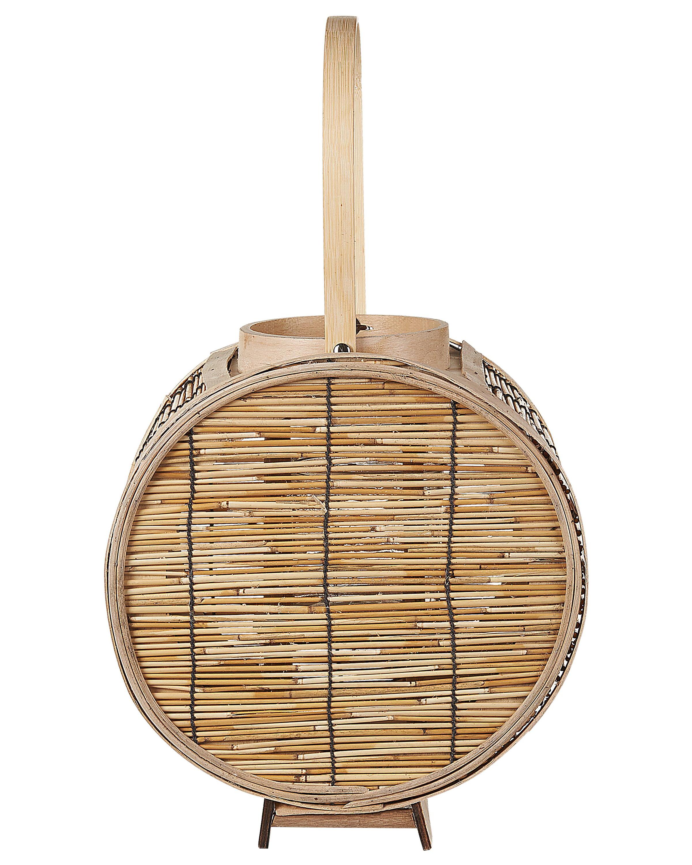Lantaarn BISTAL Rotan 30 cm Natuurlijk