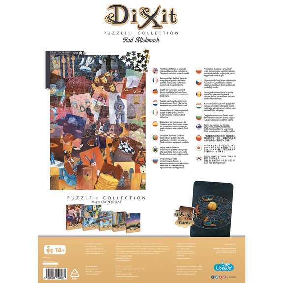 Puzzle Dixit 1000 pièces Red Mishmash