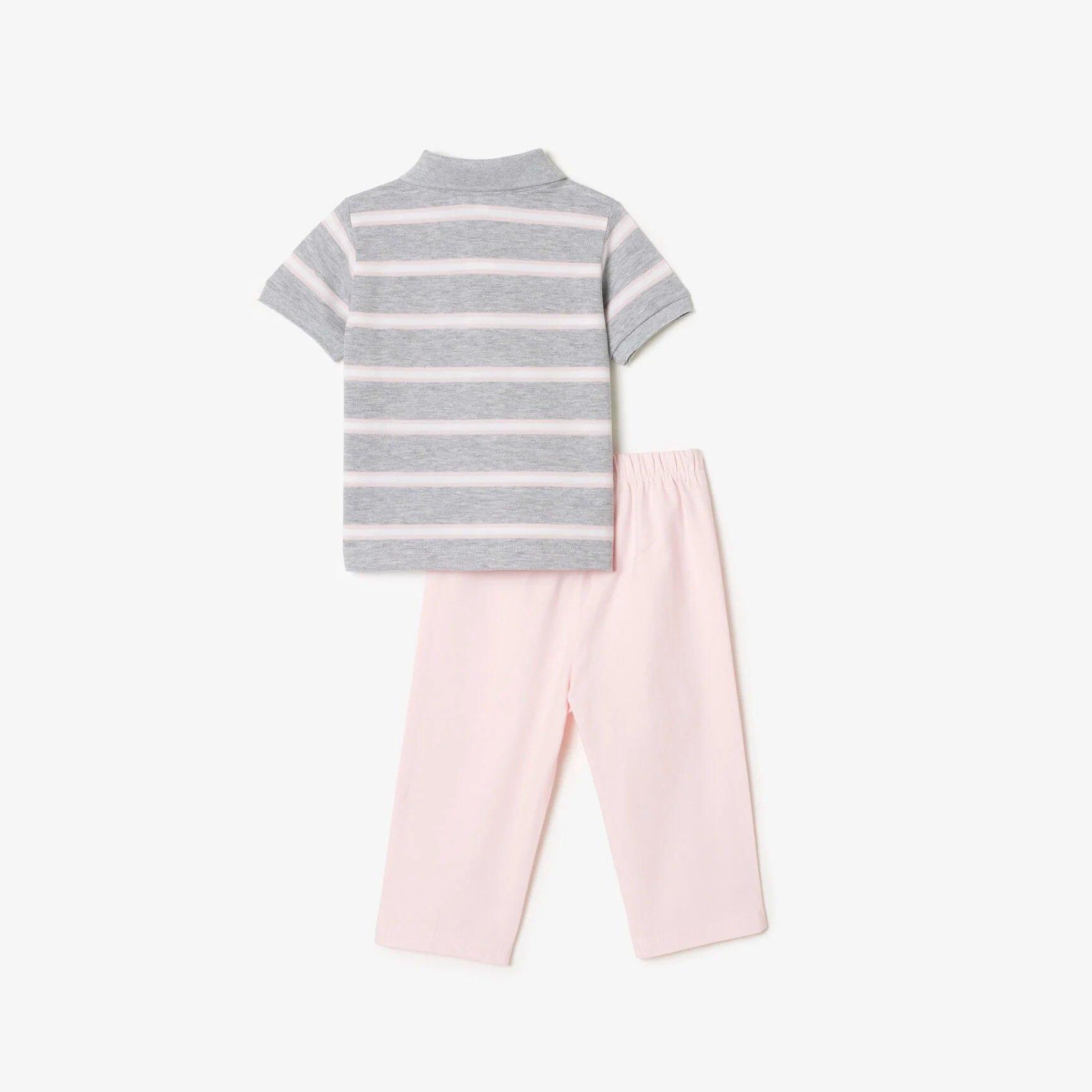 Lacoste Mini Pique Pyjama Set Babies