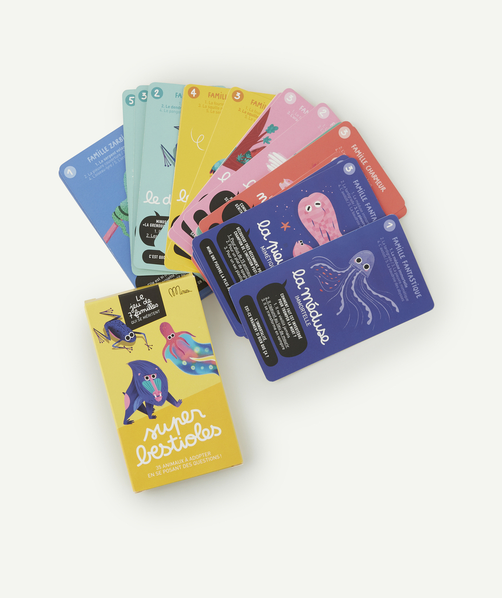 MINUSJEU DE 7 FAMILLES SUPER BESTIOLES
