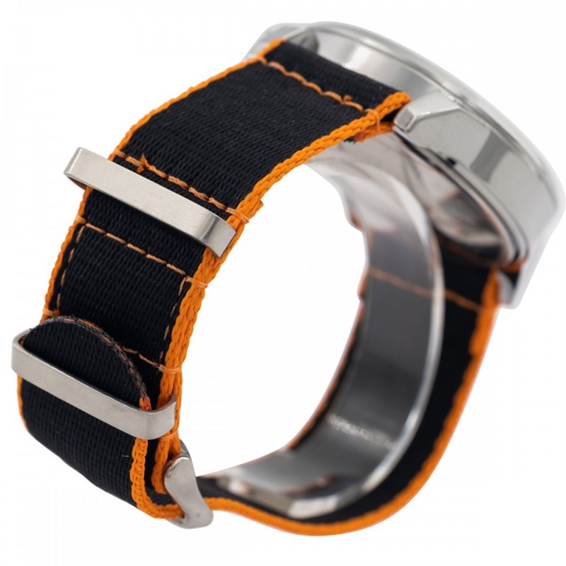Magnifique Montre Homme Tissu Noir GIORGIO