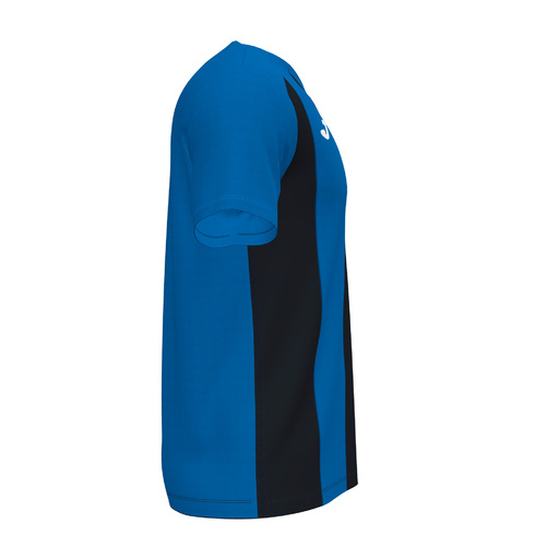 Camiseta Joma Pisa II Royal Black de manga curta