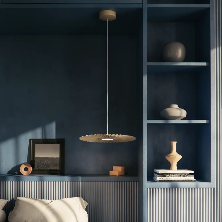 Hartô - Carmen LED-Pendelleuchte light S, Ø 50 cm, weiss (RAL 9016)
