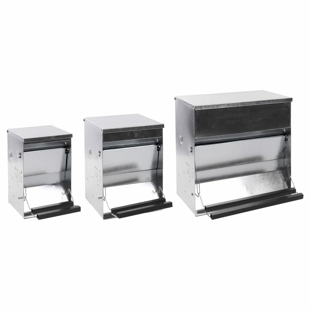 Mangeoire à poulets à pédale automatique timo 6 kg
