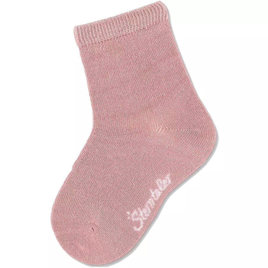 Sterntaler Söckchen 3er-Pack Uni Bambus zartrosa