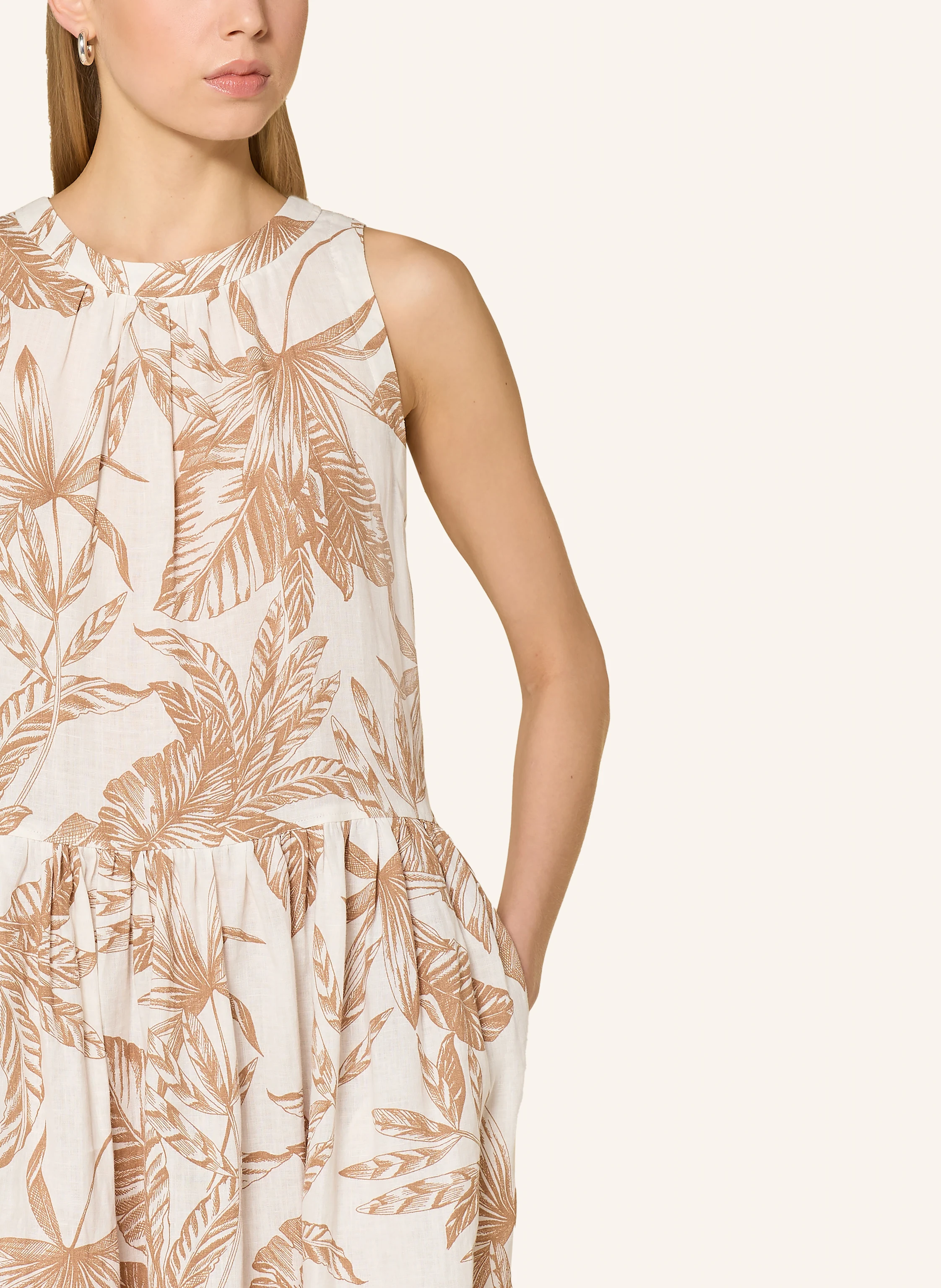 ROSSO35 Kleid aus Leinen