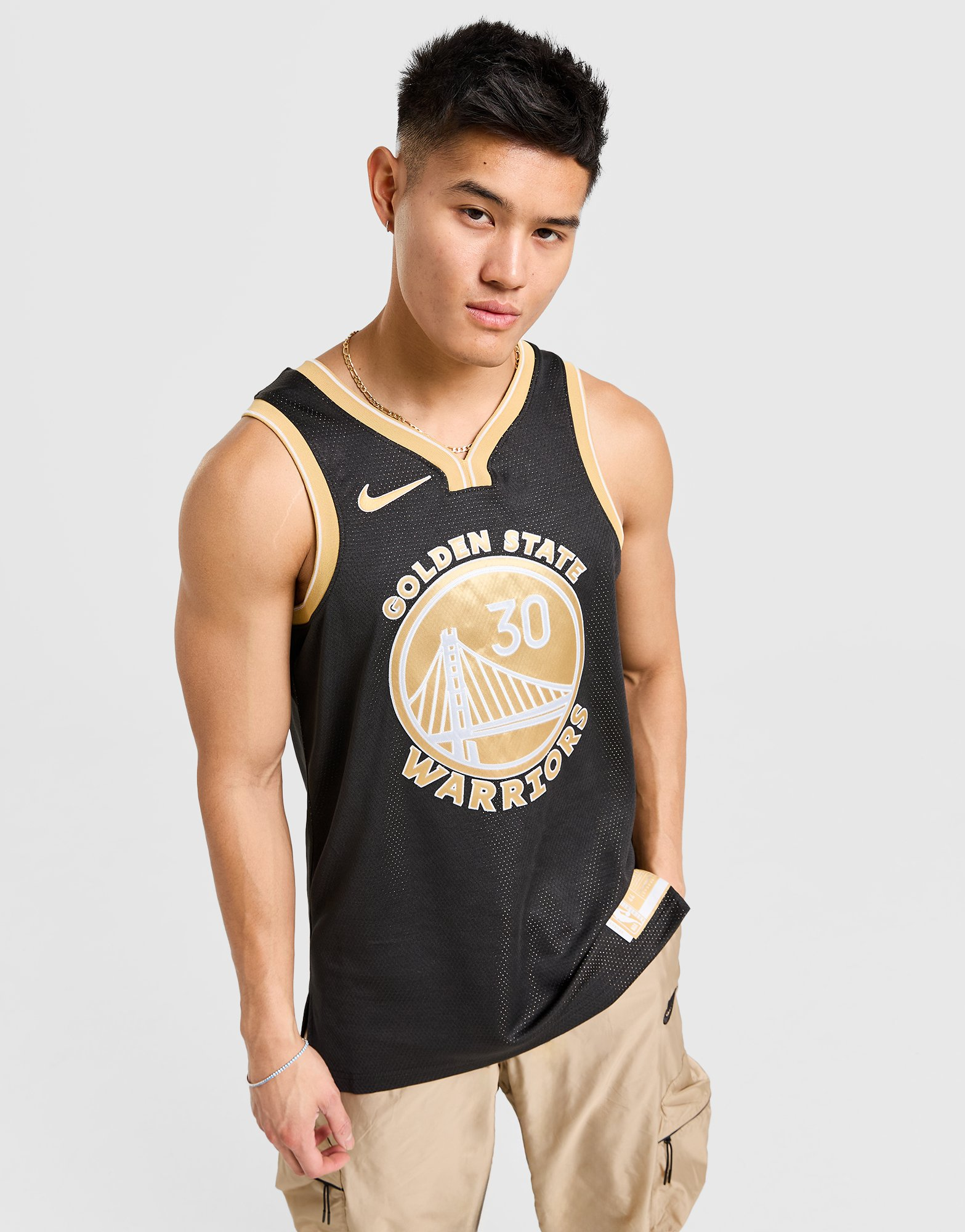 Nike Maillot NBA Golden State Warrirors Curry #30 Homme
