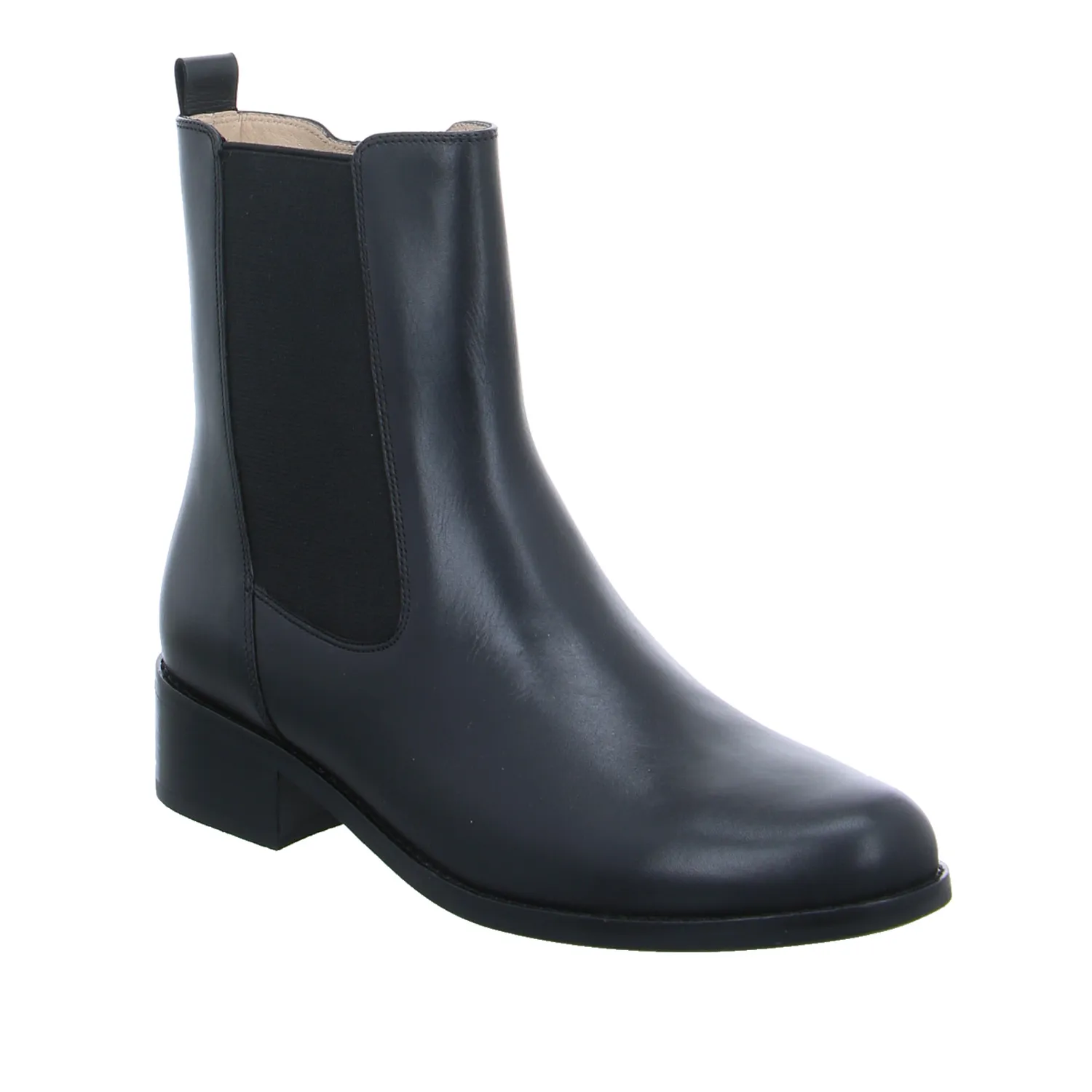 PETER KAISER Stiefelette Schwarz Leder