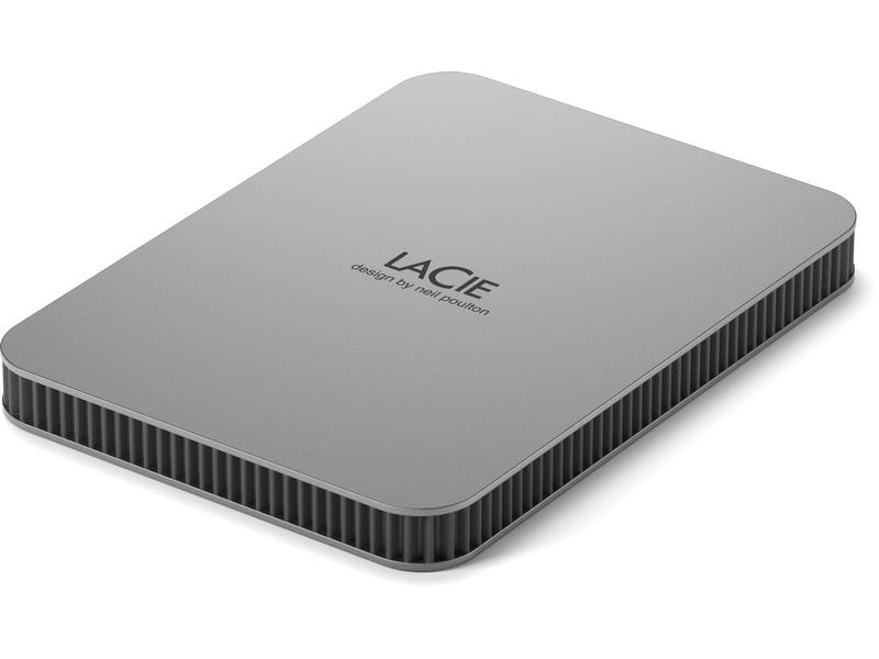 LaCie Externe Festplatte Mobile Drive (2022) 1 TB Externe tragbare Festplatte mit 1 TB Speicherkapazität