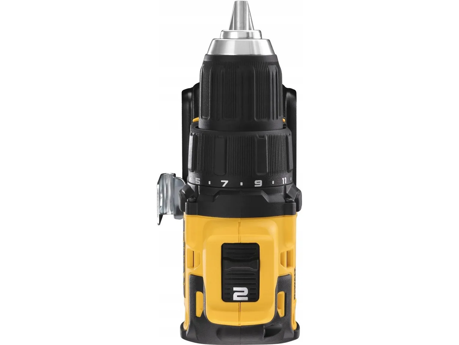 DeWALT DCD708S2T-QW, Pistolgreb boremaskine, Nøglefri, 1650 rpm, 3 cm, 450 rpm, 65 Nm
